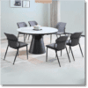 A13 Round Induction Marble Table